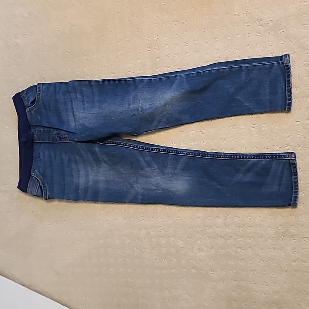 Carters denim elastic waist 7